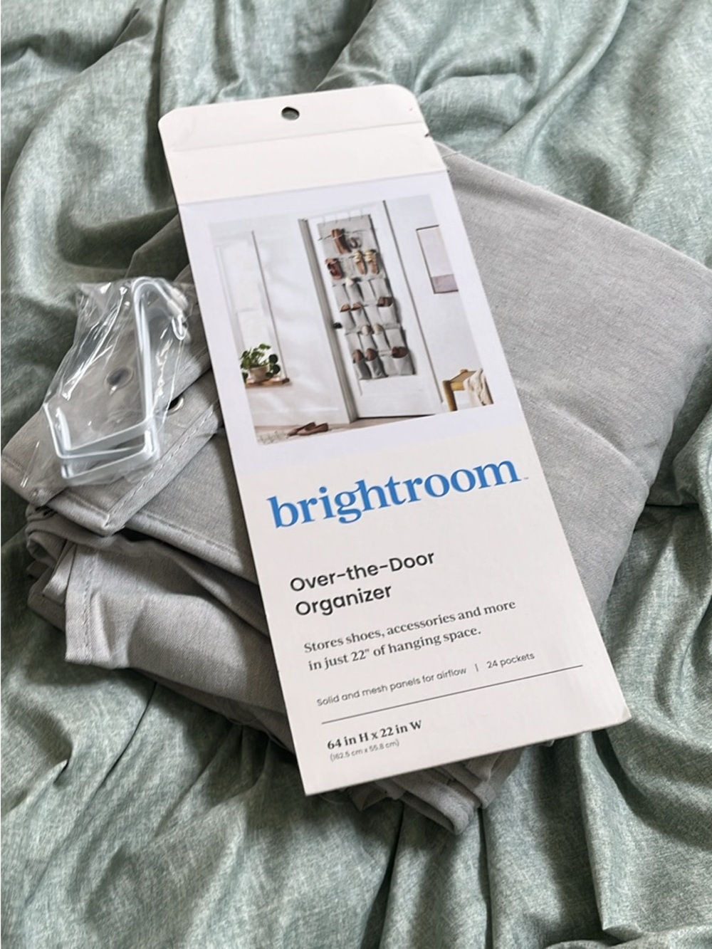 NWT Over-the-door closet organizer